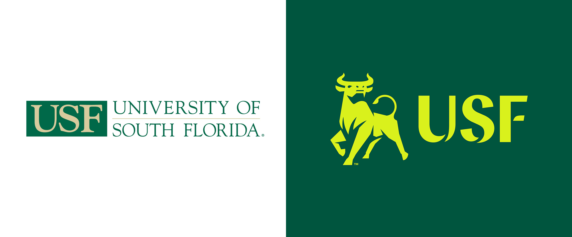 USF Logo - Brand New: New Logo and Identity for University of South Florida by ...