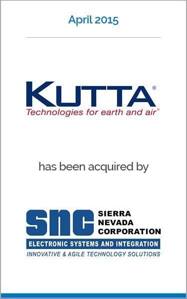 Sierra Nevada Aerospace Logo - KippsDeSanto & Co. Advises Kutta Technologies, Inc. on its Sale to