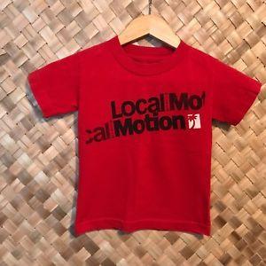 Surf Red Logo - LOCAL MOTION HAWAII RED LOGO SURF SURFING BEACH TEE T-SHIRT SIZE 4 ...