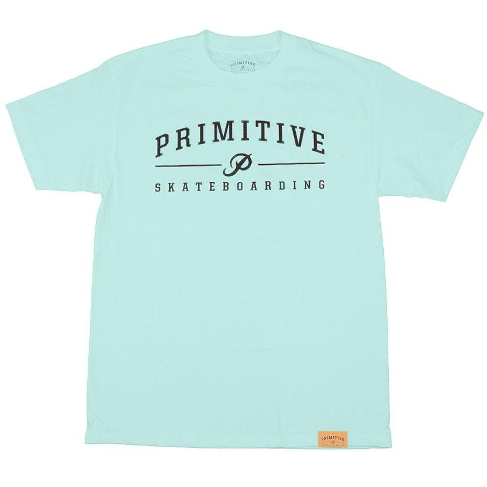 Primitive Clothing Logo - Primitive Apparel Core Logo T-Shirt - Sea Foam