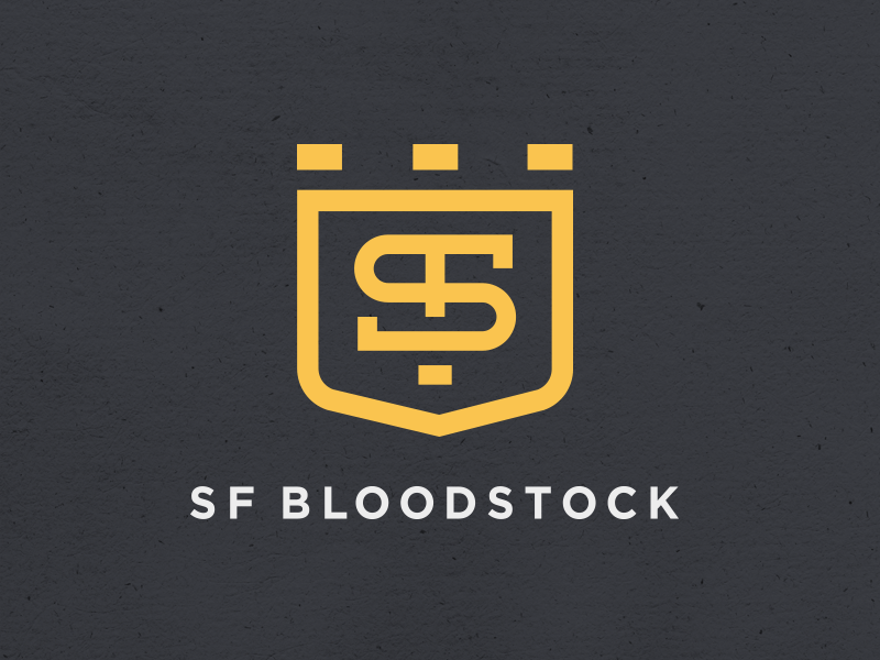 SF Horse Logo - SF Bloodstock by Jeff Ruth | Dribbble | Dribbble