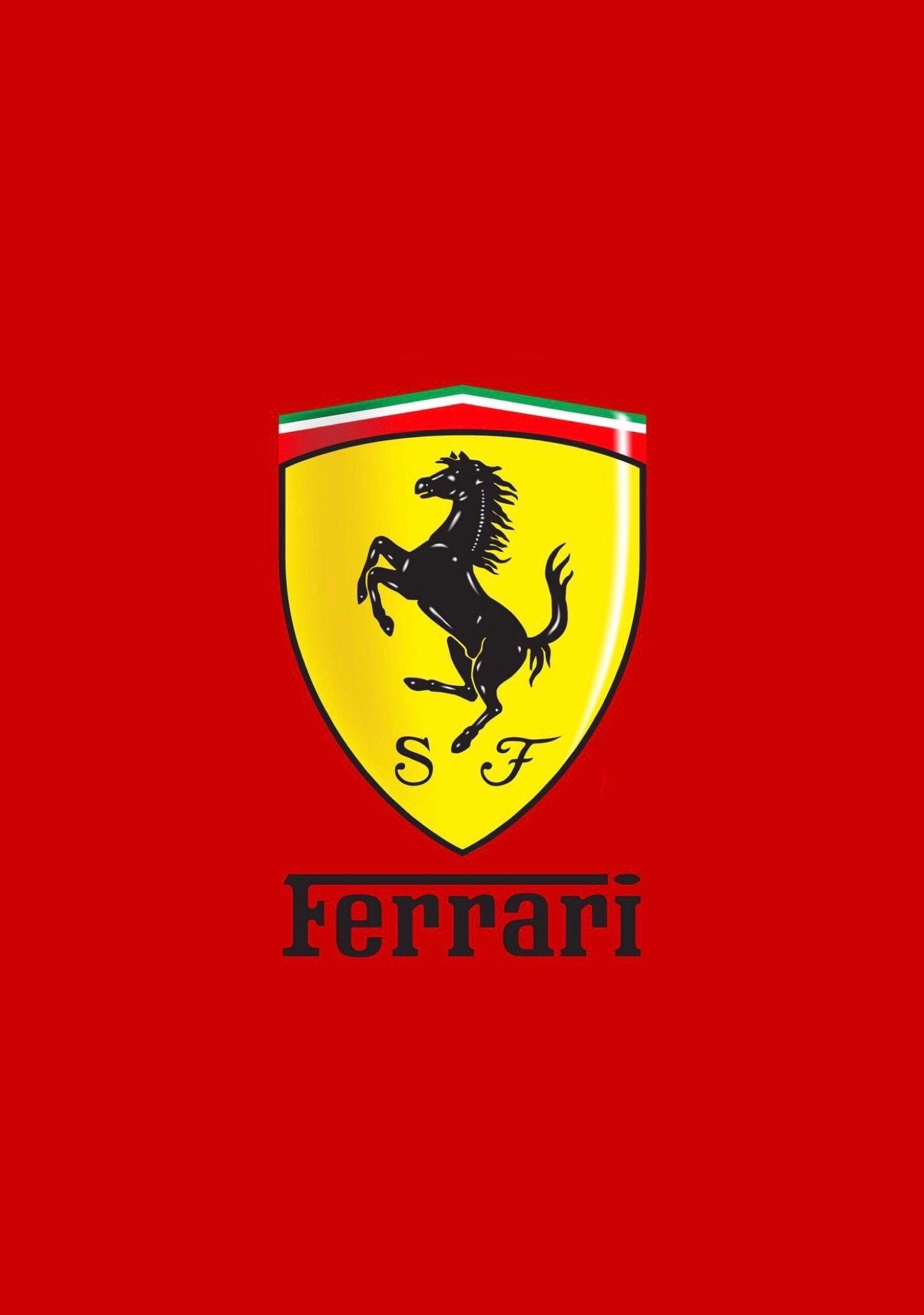 Ferrari Logo - Ferrari Logo Wallpaper | Wallpaper | Ferrari logo, Cars, Logos