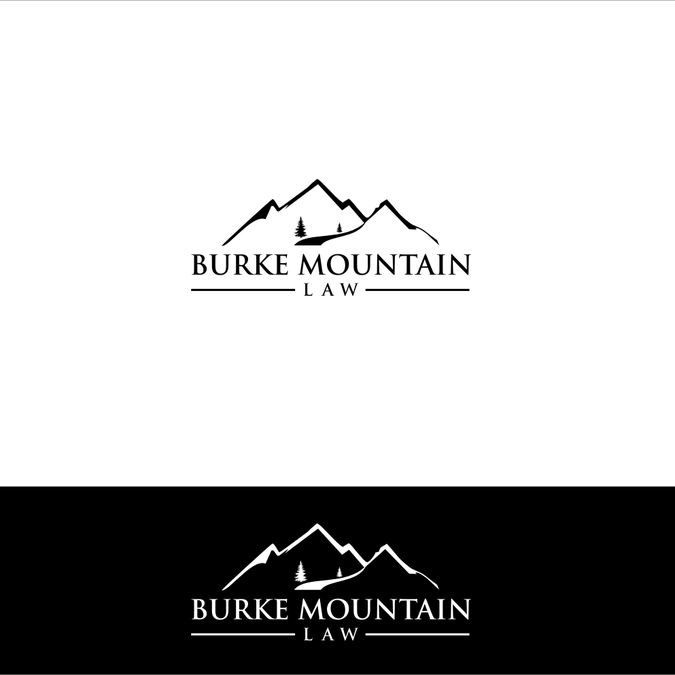 Create a Mountain Logo - Can you create a simple but striking mountain logo for Burke