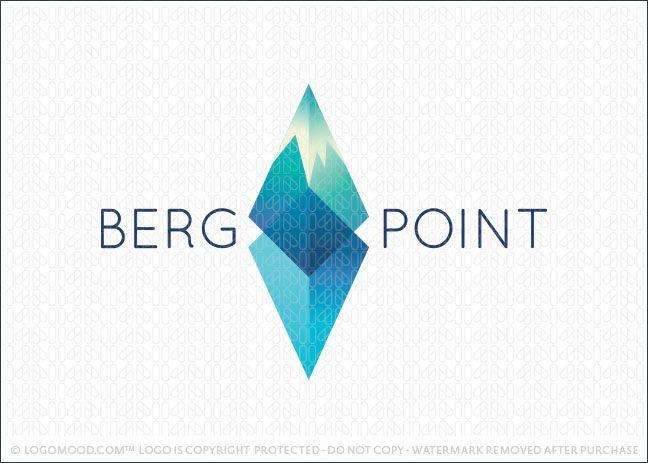 Half Mountain Logo - Berg Point | H2Overdrive | Logo design, Logos, Mountain logos