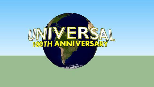 Universal 100th Anniversary Logo - Universal Pictures Logo (100th anniversary version) | 3D Warehouse