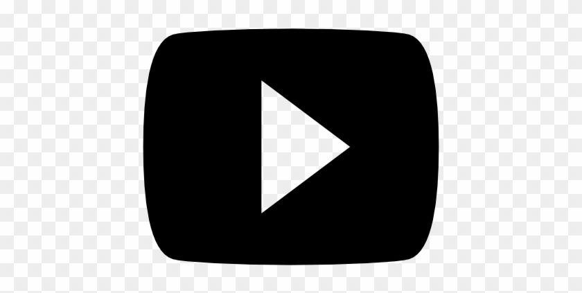 YouTube Black Logo - Ebenezer Baptist Church Welcomes You, And Invites You - Black And ...