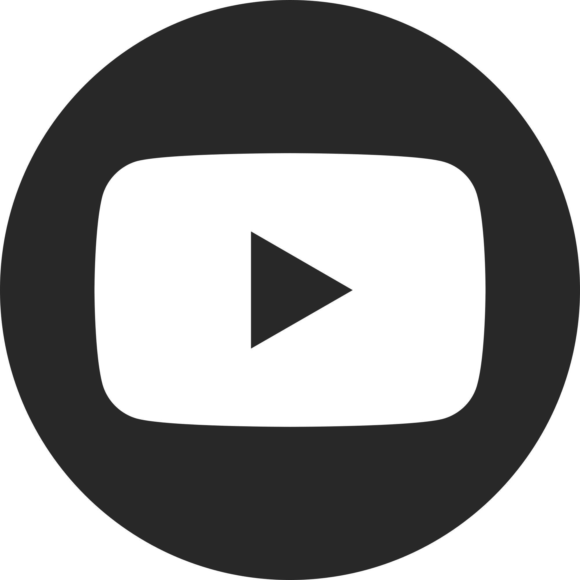 YouTube Black Logo - File:YouTube social dark circle (2017).svg - Wikimedia Commons