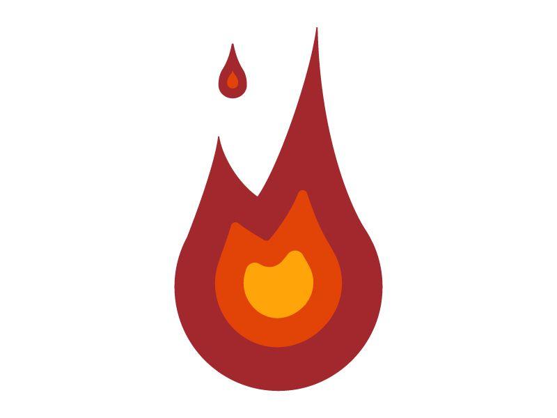 Lit Logo - Fire Logo