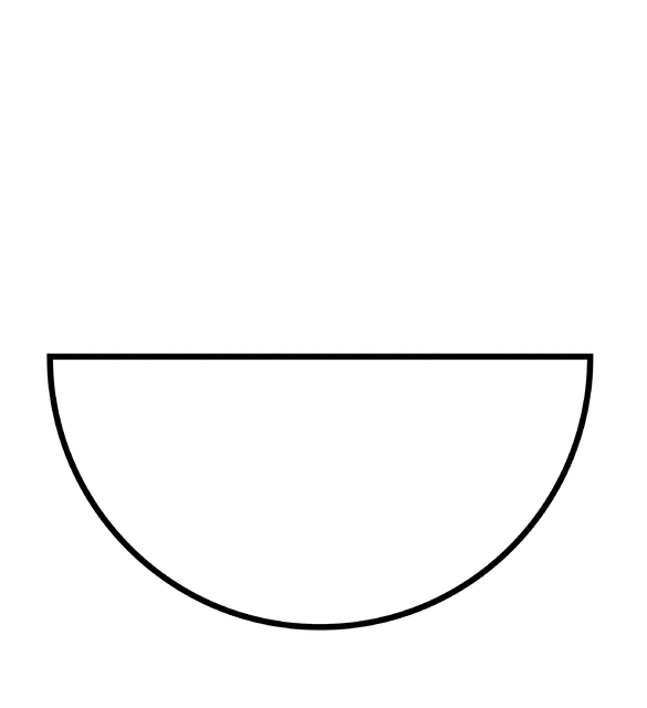 Semicircle with Black and White Logo - 2 D Geometrical Shapes - Lessons - Tes Teach