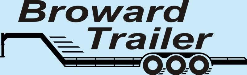 Trailer Company Logo - Broward Trailer.Custom Welded Boat & Transport Trailers 30 53', 10