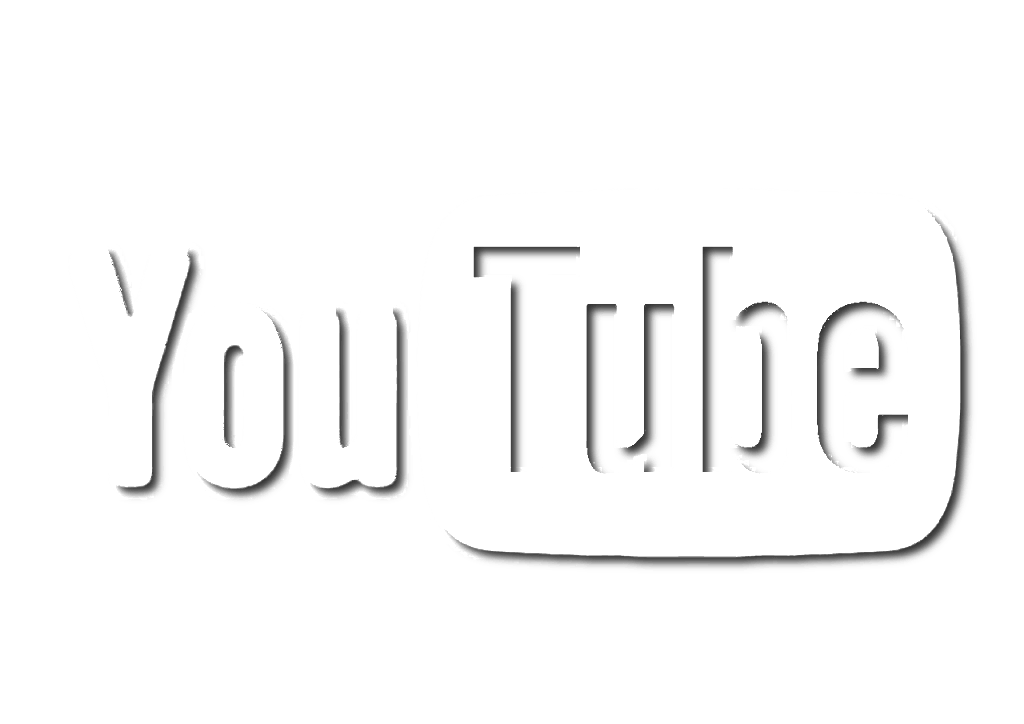 White YouTube Logo - White Youtube Logo Free PNG - 10572 - TransparentPNG