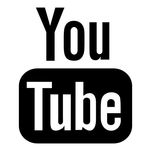 White Youtube Logo Logodix