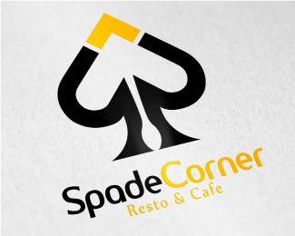 Spade Logo - Spade Corner Designed by andiyan | BrandCrowd