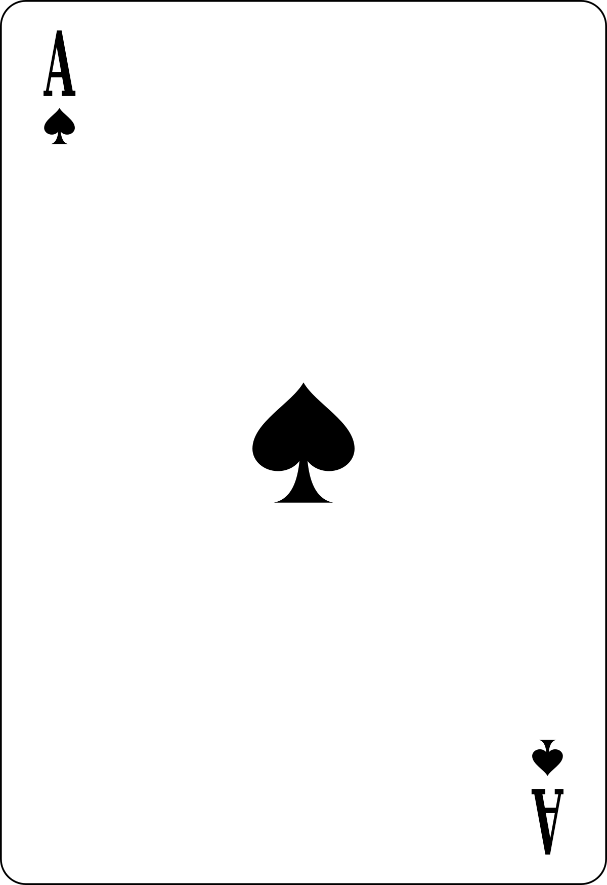 Spade Logo - Ace of spades