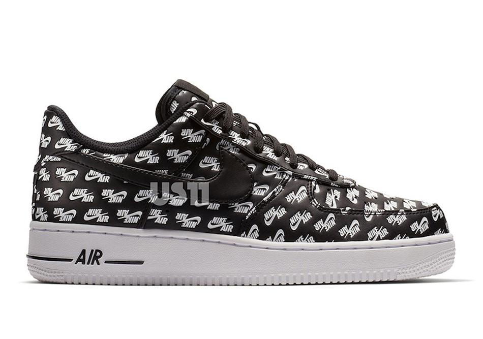 Shoes Air Force Logo - Nike Air Force 1 Low “Logo Print” Pack | 8&9 Clothing Co.