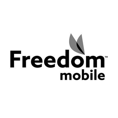 Freedom White Logo - 10 Dundas East - Freedom Mobile
