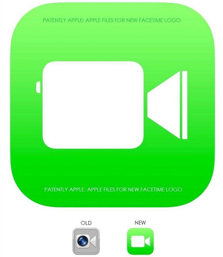 FaceTime Logo - Apple Updates FaceTime Logo Trademark