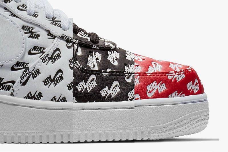 Shoes Air Force Logo - Nike Air Force 1 All Over Print Pack