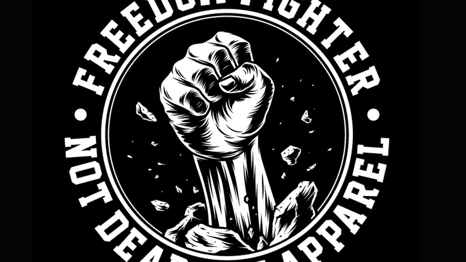 Freedom White Logo - Not Dead Yet & the Freedom Fighters-Fight Human Trafficking by ...