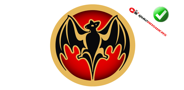 Black Bat in Circle Logo - Best Image of Bat In Circle Logo Red of a Circle with a