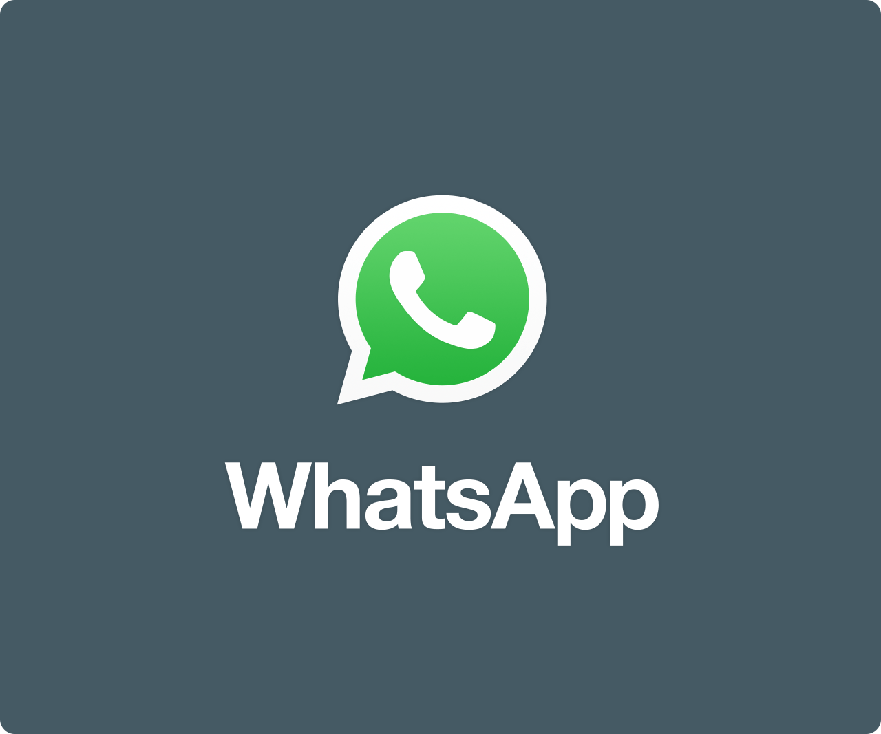 White and Green Phone Logo - WhatsApp Brand Resources