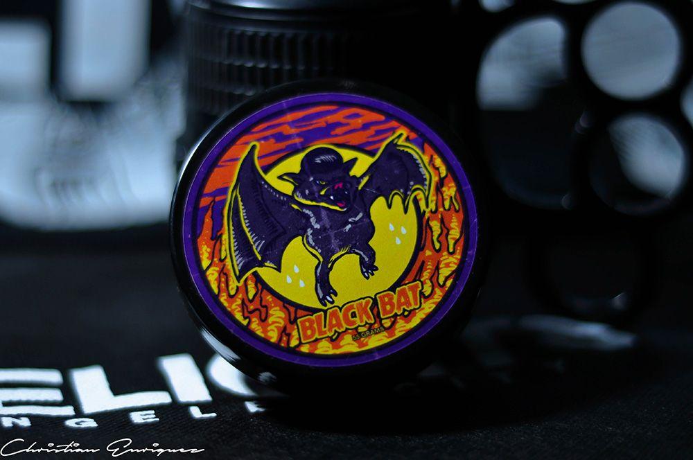 Black Bat in Circle Logo - Black Bat Pomade - CRE8TURES