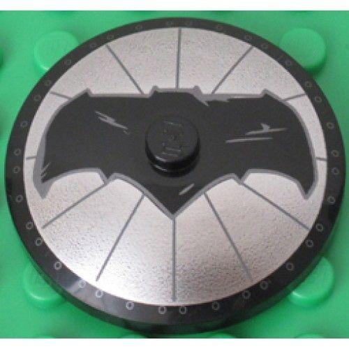 Black Bat in Circle Logo - Part 3960pb035 Black Dish 4 x 4 Inverted (Radar) with Black Bat on ...