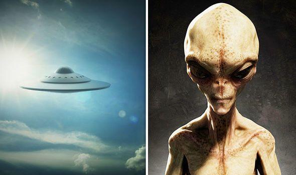 UFO Alien Logo - UFO sightings: Four unexplained alien mysteries that show 'something