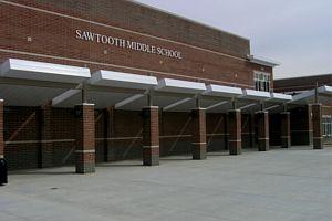 Sawtooth Middle School Logo - Idaho's Charming Bedroom Communities