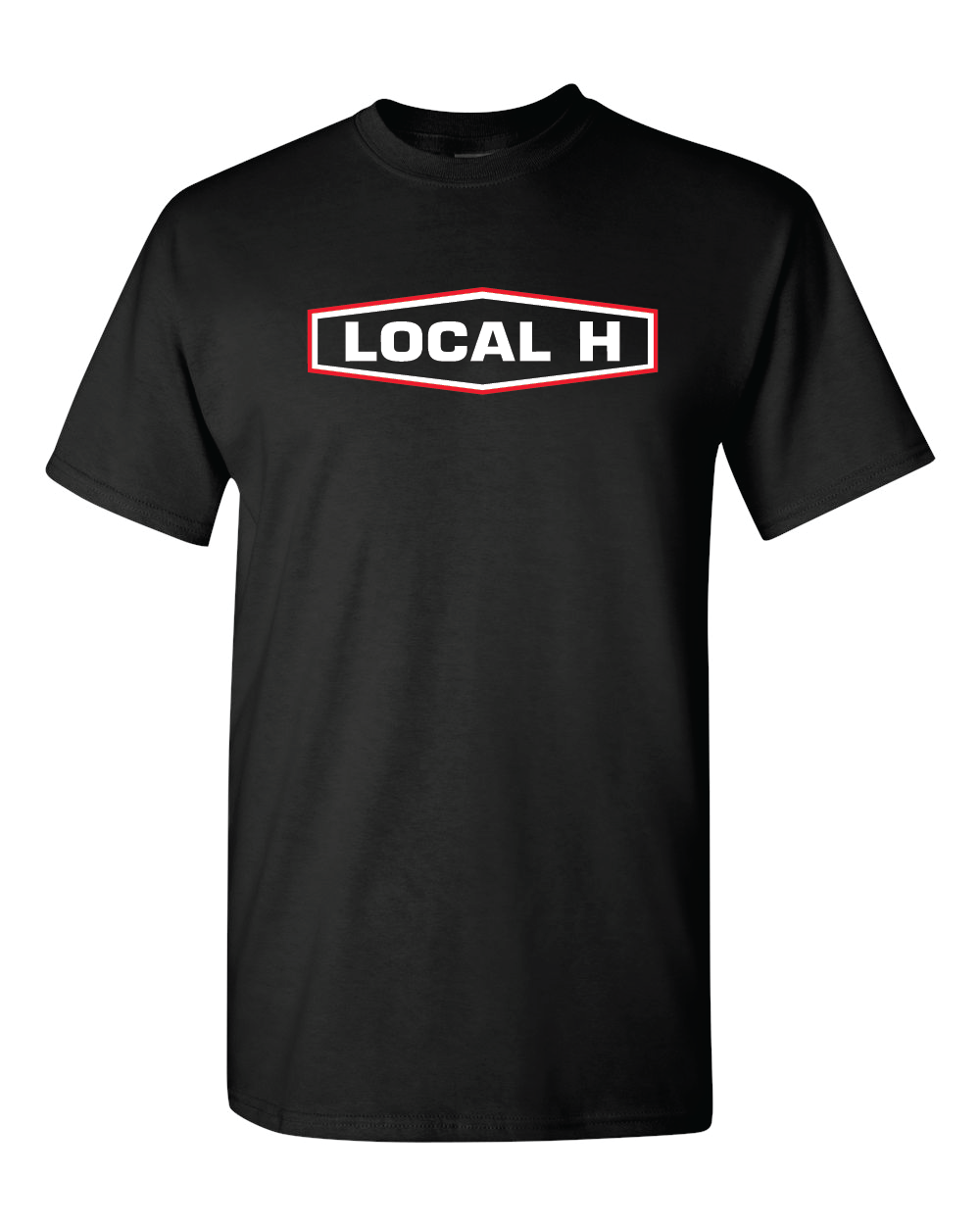 Black H Logo - Local H logo Tee shirt