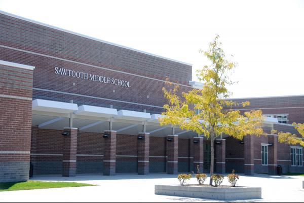 Sawtooth Middle School Logo - Education & Institutional | Erickson Civil