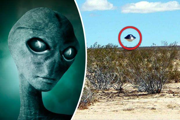 UFO Alien Logo - UFO sightings: Alien hunters stunned after 'flying saucer' floats