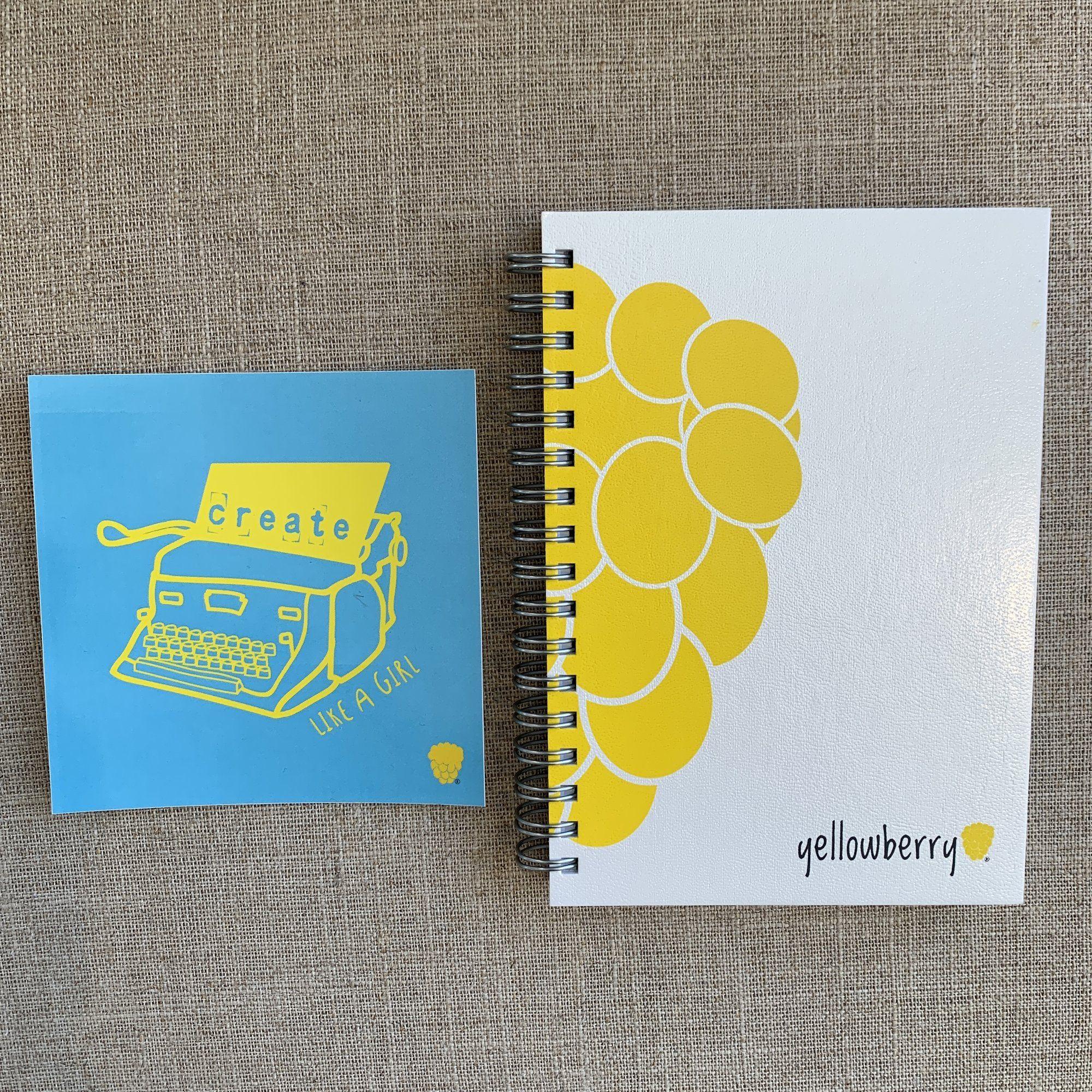 Yellow Berry Logo - Yellowberry Notebook