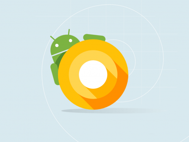 Huge O Logo - Android O Developer Preview