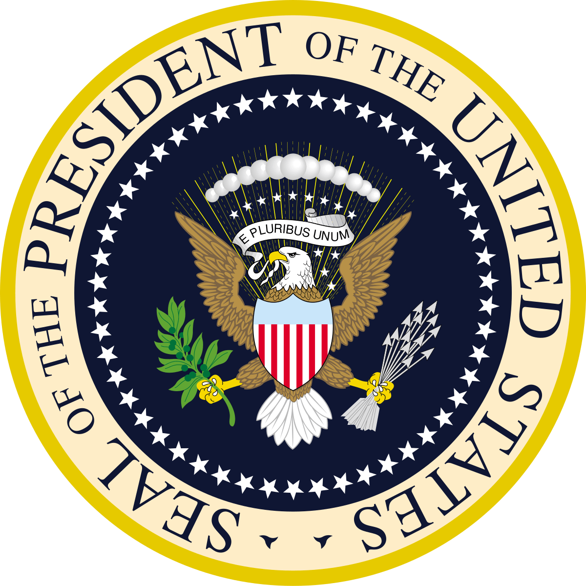 Small American Eagle Logo - Seal of the President of the United States