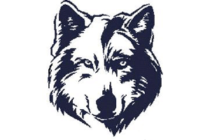 School Mascot Wolf Logo - Wolf school Logos