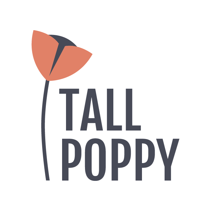 Poppy Company Logo - Tall Poppy