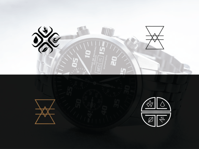 White Cross Watch Logo - watch logo by Anjelah Johnson | Dribbble | Dribbble