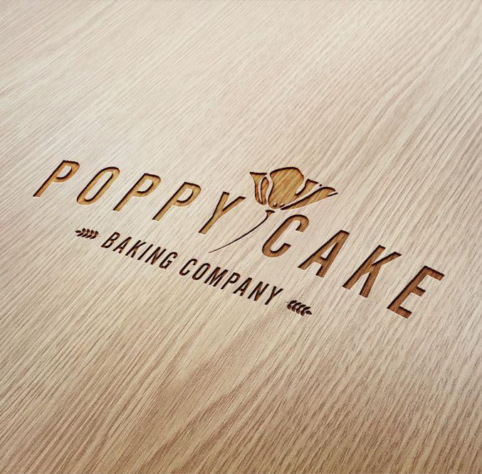 Poppy Company Logo - Poppy Cake Baking Company Logo & Photog - Mackey Creative Lab ...