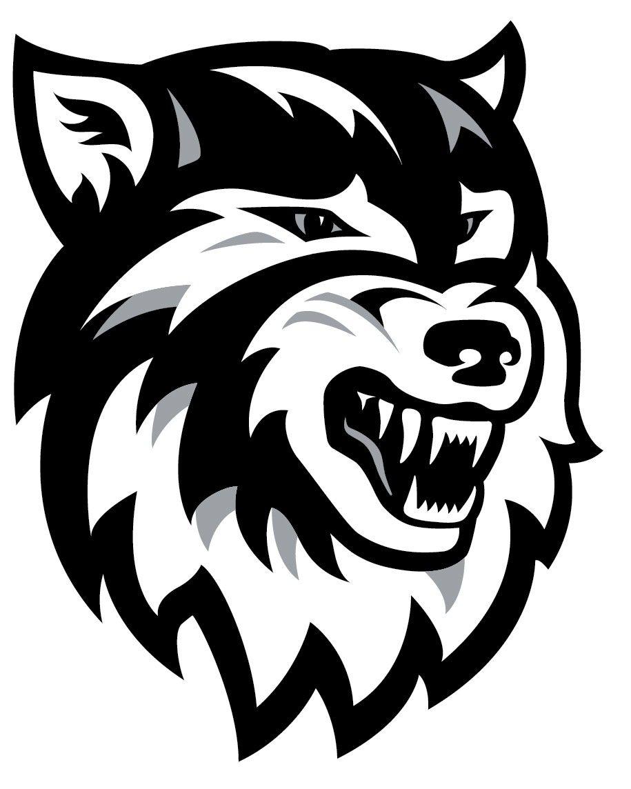 School Mascot Wolf Logo - Kidder County High School | NDHSAA.com
