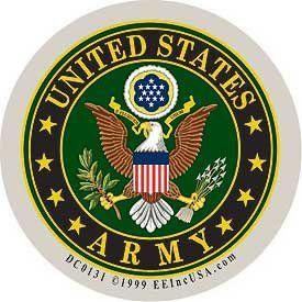United States Eagle Logo - US Military Armed Forces Sticker Decal.S. Army States