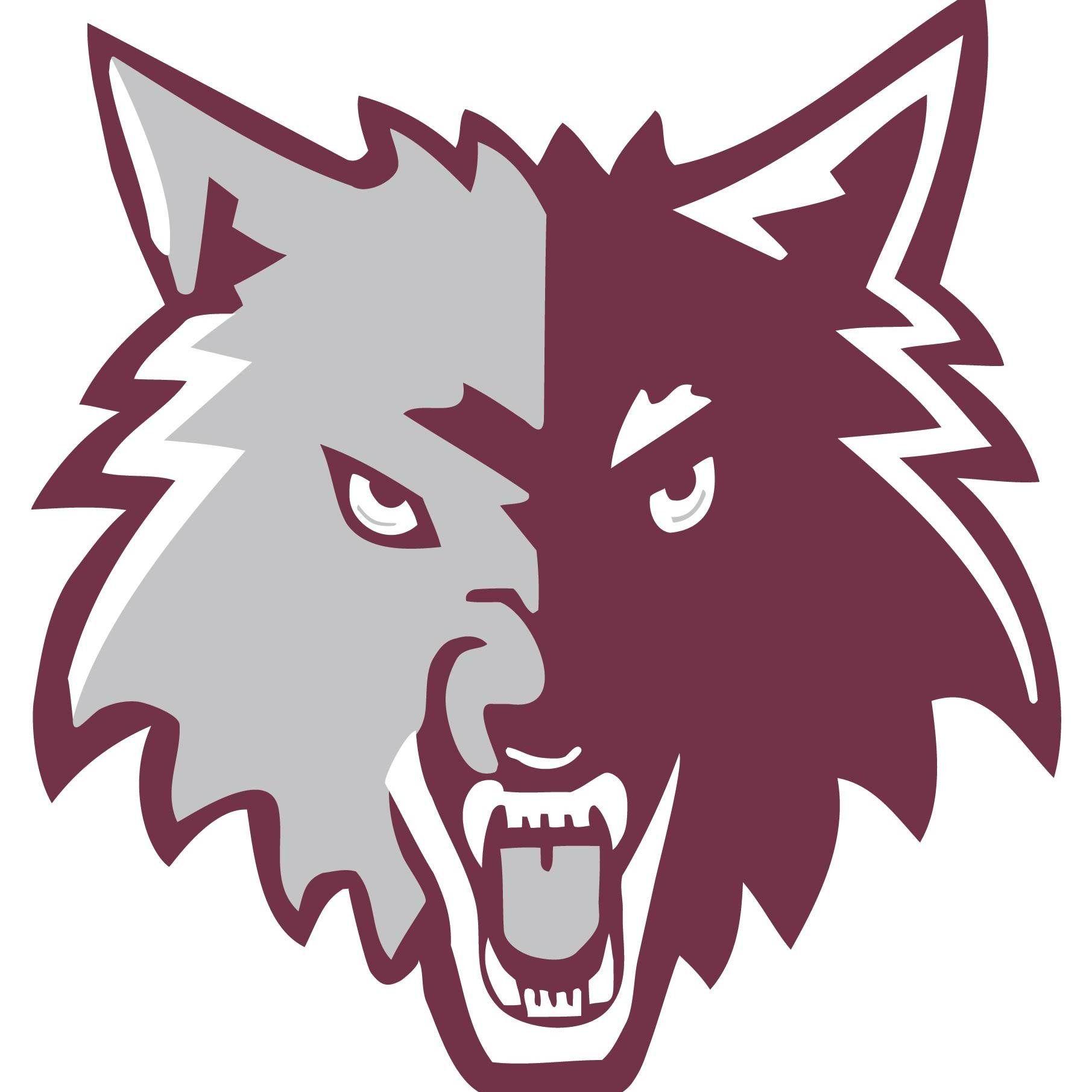 School Mascot Wolf Logo LogoDix