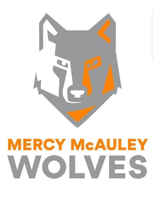 School Mascot Wolf Logo - Mercy McAuley unveils mascot, colors