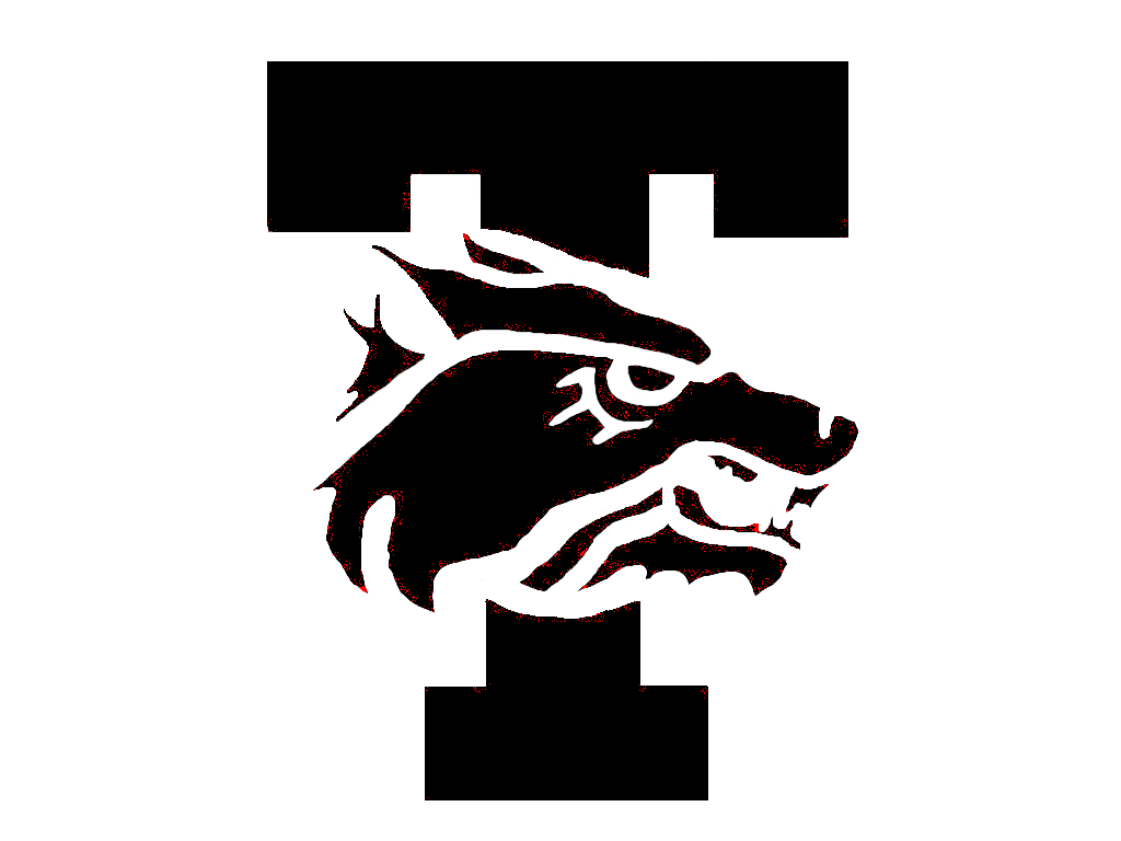 School Mascot Wolf Logo - Trinity High School