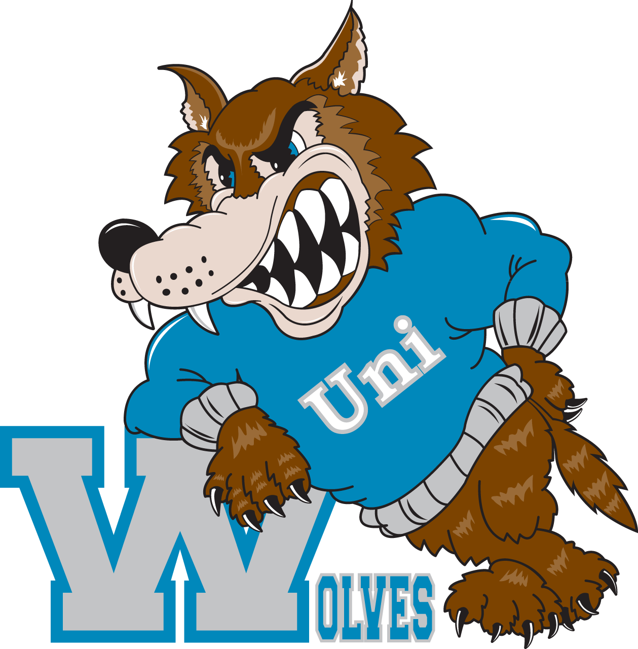 School Mascot Wolf Logo - Middle School Logos - Riverside Unified School District