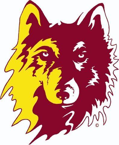 School Mascot Wolf Logo - high school basketball wolf mascot - Google Search | WOLVES | Sports ...
