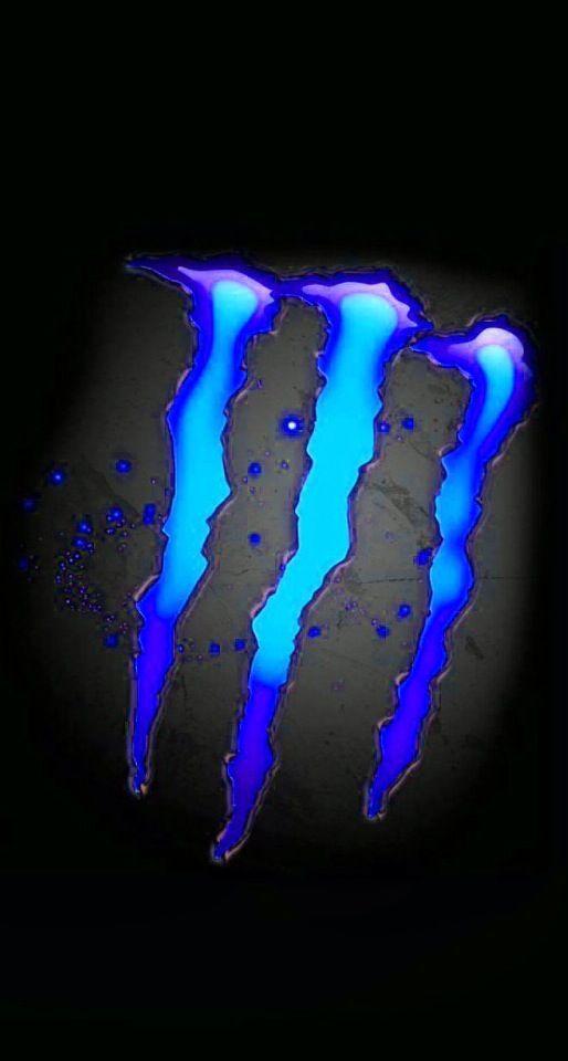 Blue Monster Energy Logo - Monster energy blue!. Monster Energy. Monster energy, Monster