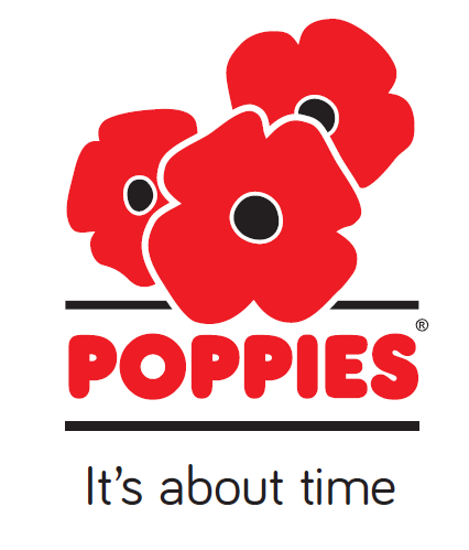 Poppy Company Logo - Flexible Cleaning Jobs | Poppies Domestic Cleaning