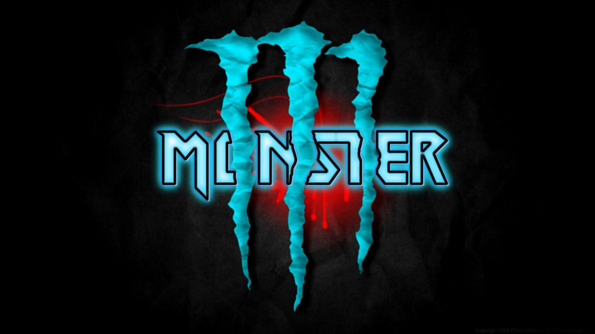 Blue Monster Energy Logo - Free Monster Energy Logo, Download Free Clip Art, Free Clip Art