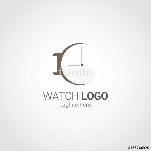 Watch Logo - Watch Logo Design Vector Stock Image And Royalty Free Vector Files